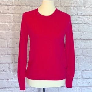 J Crew 100% Cashmere crew neck sweater